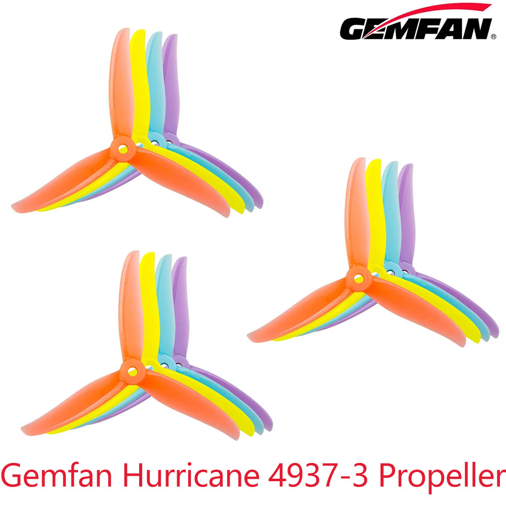 Fpv Drone Propeller - 4 Paar 8 Stück Hurricane 4937-3